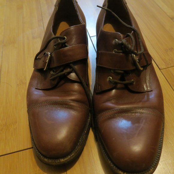 Salvatore Ferragamo Monk Strap Vibram Gumlite Shoe - Picture 2 of 12